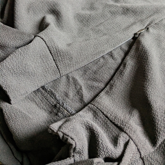 Jeu Illimite Macey Black Deep V Skater Mini Dress - S/M - Picture 7 of 8